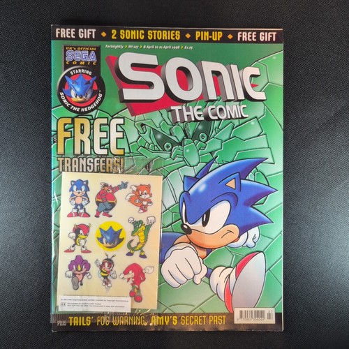 Fleetway sonic the comic 127 - sonic,