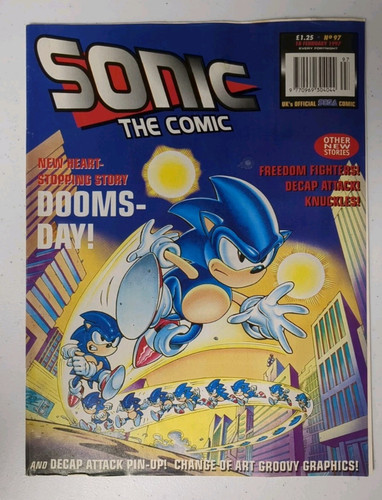 Sonic the comic fleetway - -,