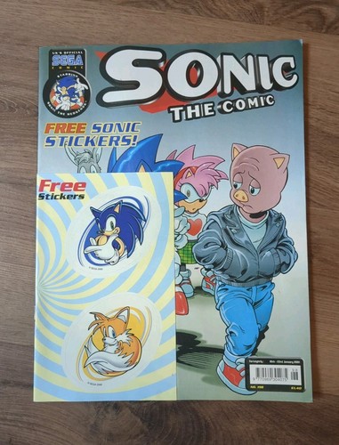 Sonic the comic 198 serie - sonic,