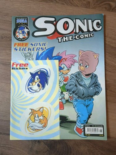 Sonic the comic 198 serie - comic,
