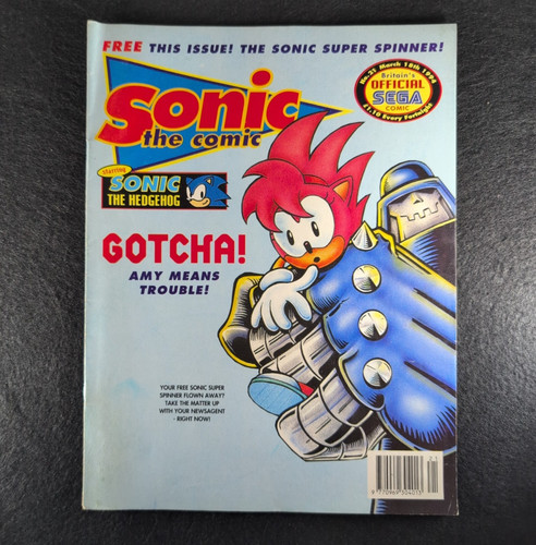 Sonic the comic fleetway - comic,