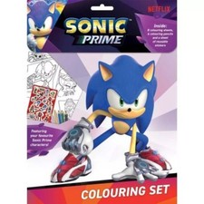 SONIC PRIME COLOURING SET