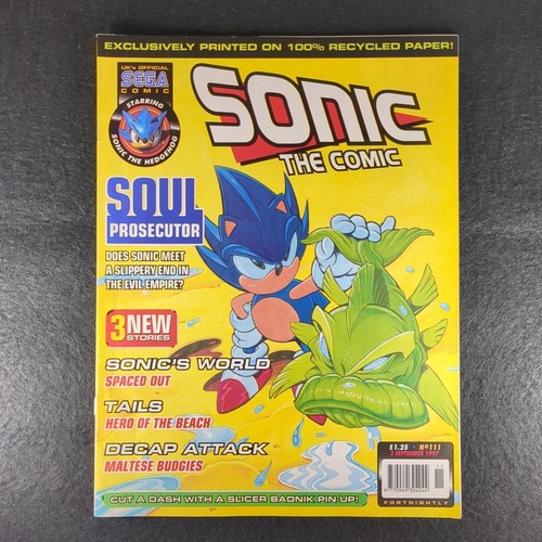 Sonic the comic 111 htf - comic, #111