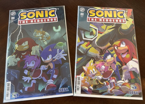 Sonic the hedgehog - sonic, #88-cover