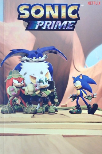 Sonic prime volume graphic - sonic,