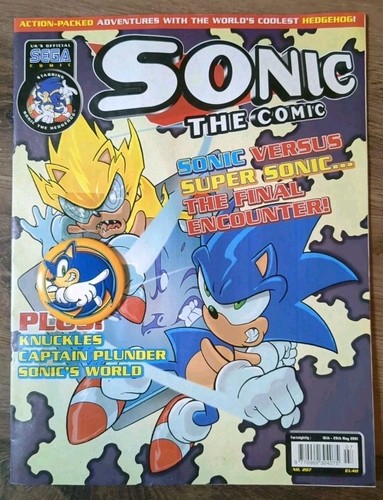 Fleetway sonic the comic - sonic,