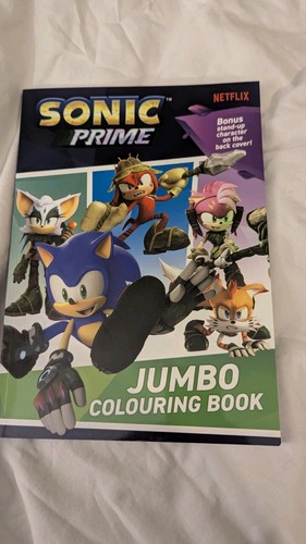 Sonic prime jumbo colouring - prime:,
