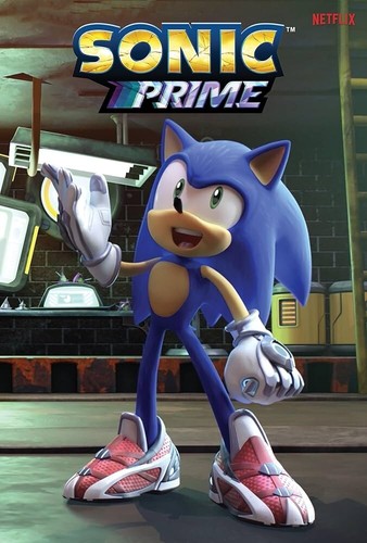 Sonic prime volume graphic - sonic,